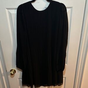 Wilfred Black Midi Dress